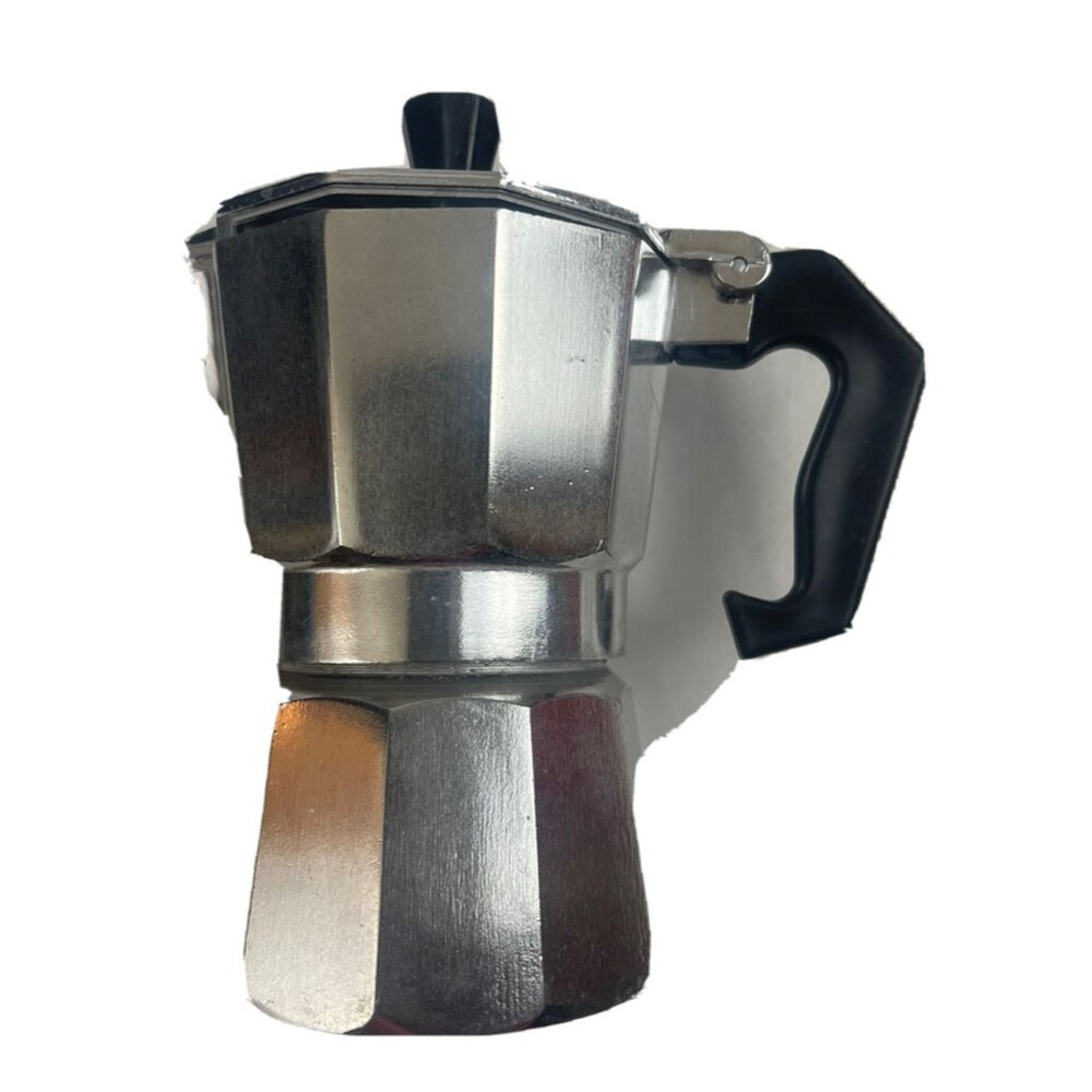 Stovetop Espresso Maker Moka Pot 100ml 3.4oz Aluminum Coffee Maker 5" Small